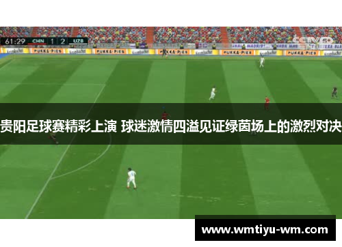 贵阳足球赛精彩上演 球迷激情四溢见证绿茵场上的激烈对决